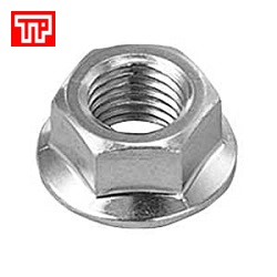 Đai ốc liền long đen inox 201